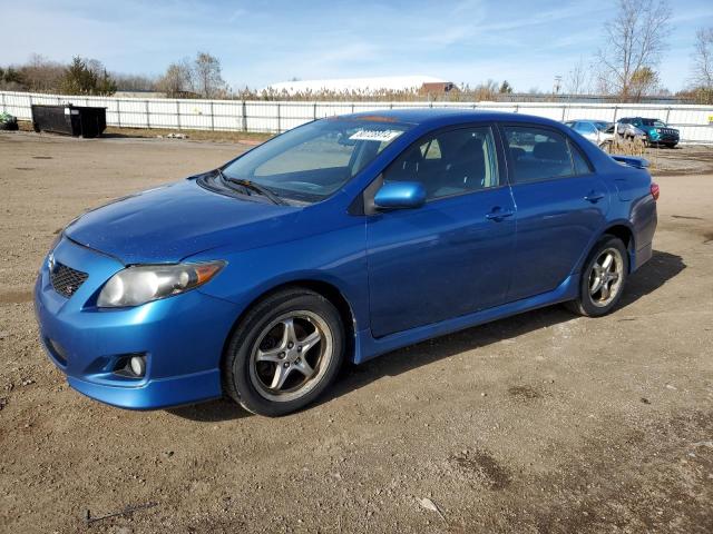 TOYOTA COROLLA BA 2010 blue sedan 4d gas 1NXBU4EEXAZ231664 photo #1