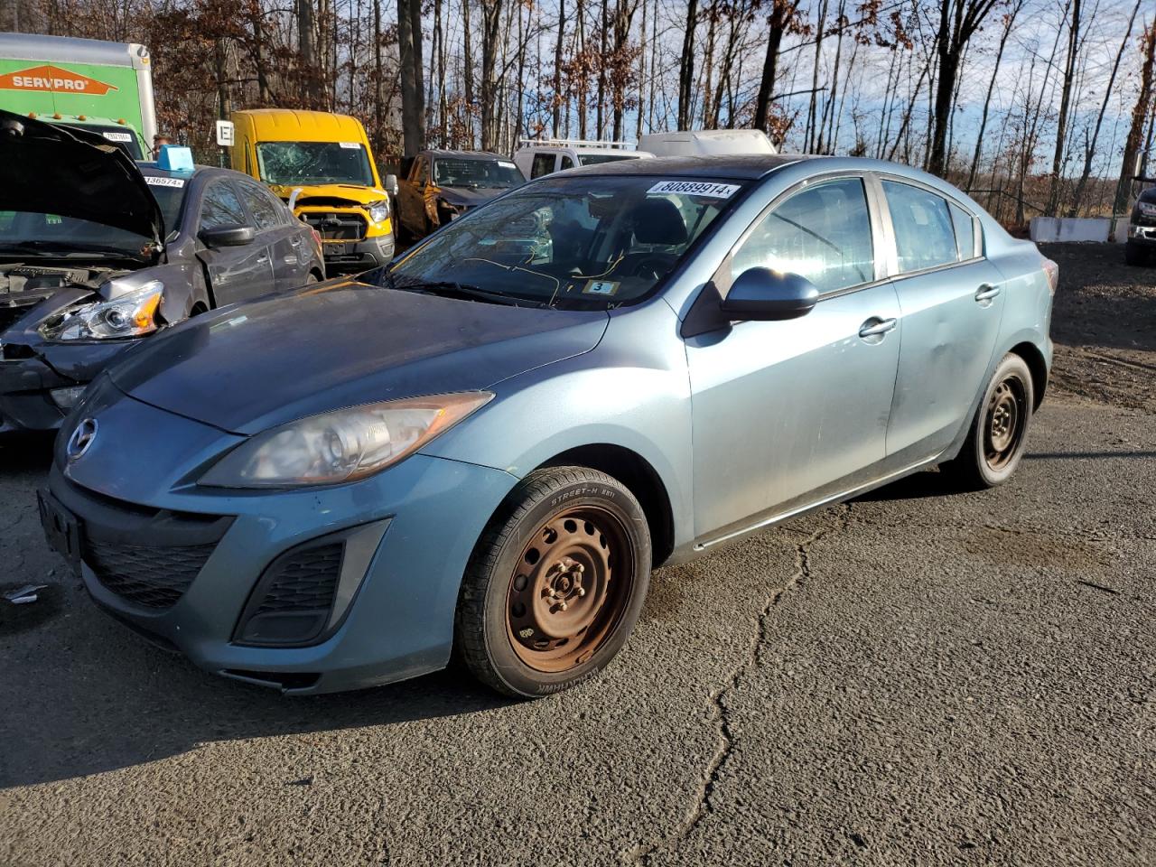 Lot #2978692613 2011 MAZDA 3 I