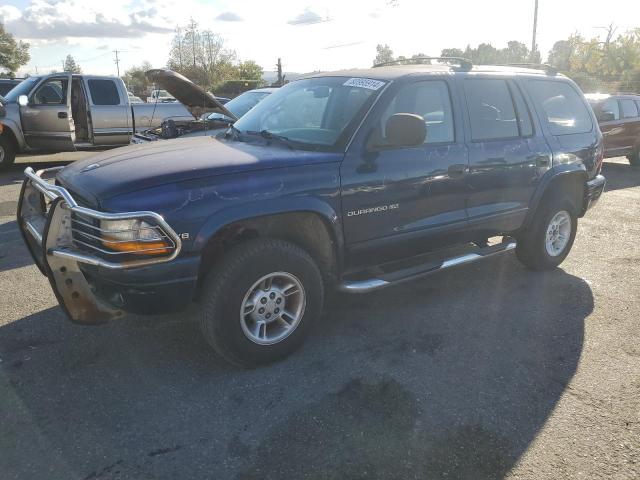 DODGE DURANGO 1999 blue  gas 1B4HS28ZXXF696477 photo #1