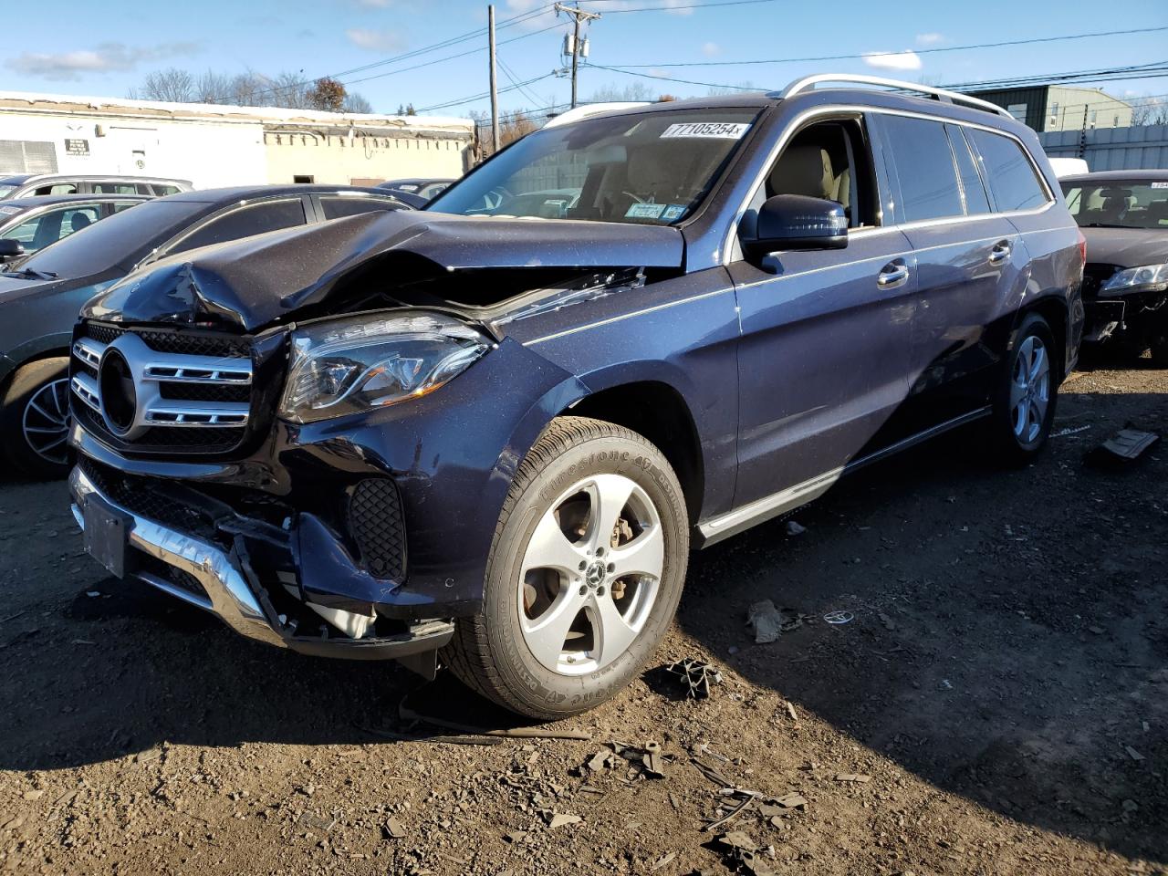 Lot #2986296181 2017 MERCEDES-BENZ GLS 450 4M