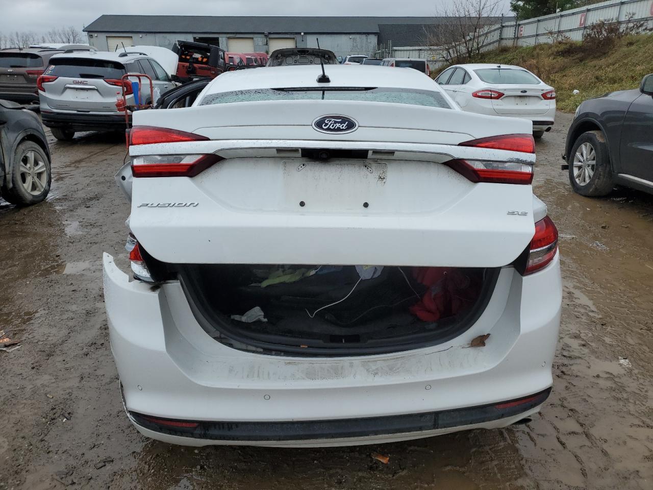 Lot #3033126989 2017 FORD FUSION SE