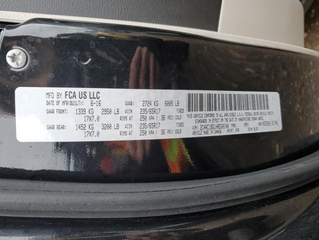 2017 CHRYSLER PACIFICA T - 2C4RC1BG1HR530140