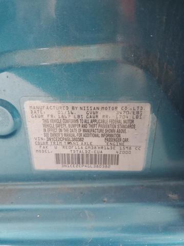 2016 NISSAN VERSA NOTE - 3N1CE2CP4GL380382