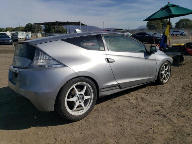 HONDA CR-Z 2012 gray  hybrid engine JHMZF1C43CS000138 photo #4