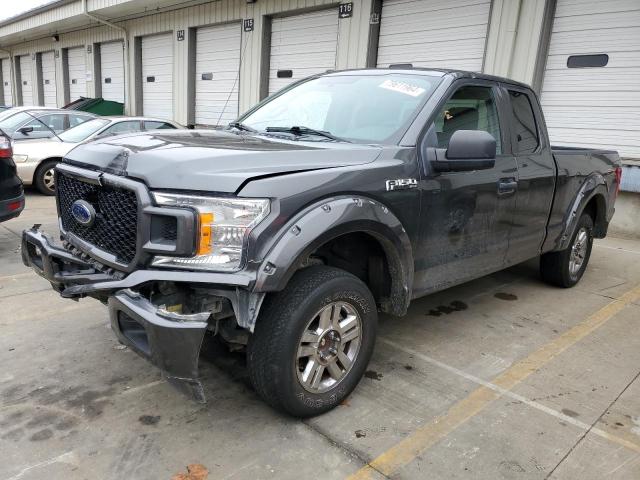 FORD F150 SUPER 2018 gray  gas 1FTEX1EP8JFA26101 photo #1