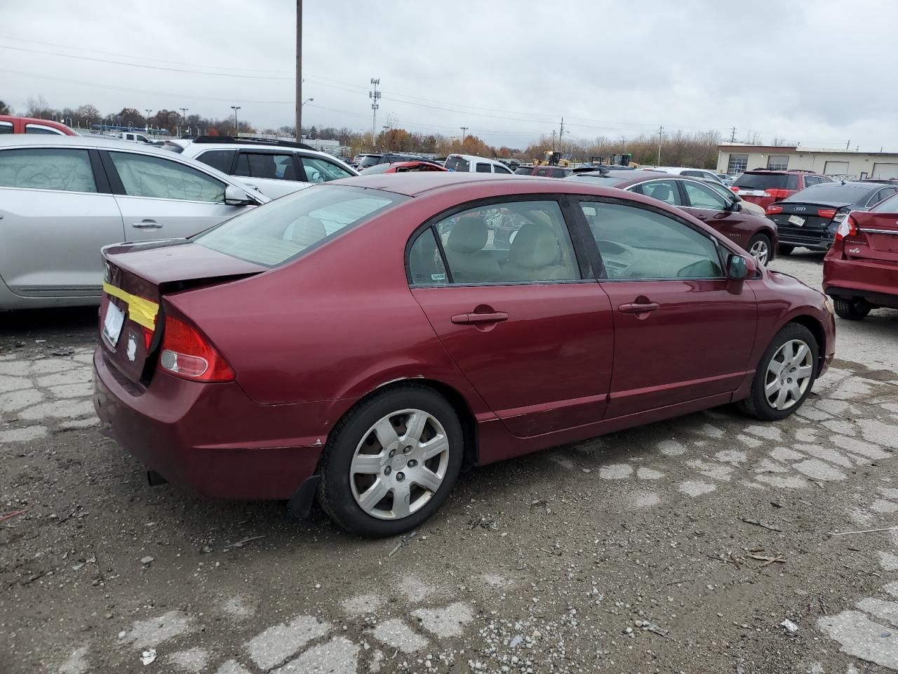 Lot #2998254460 2008 HONDA CIVIC LX