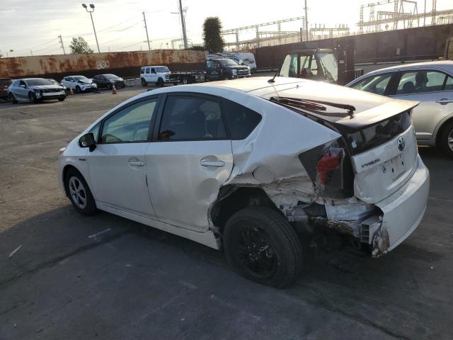 TOYOTA PRIUS 2015 white  hybrid engine JTDKN3DU7F0458717 photo #3