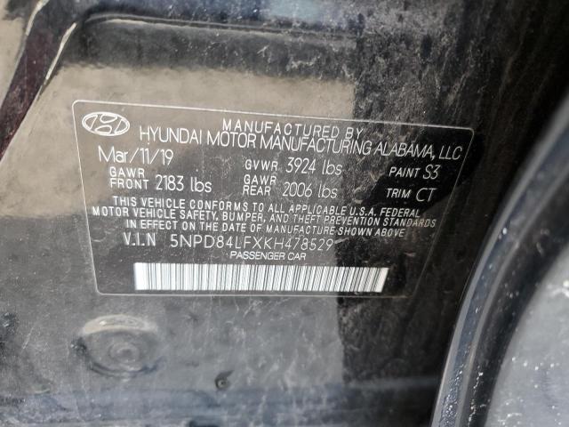 2019 HYUNDAI ELANTRA SE - 5NPD84LFXKH478529