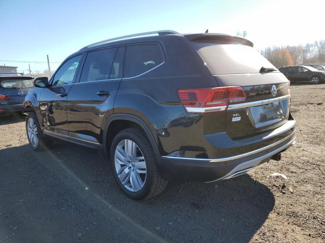 VOLKSWAGEN ATLAS SEL 2019 black  gas 1V2MR2CAXKC598685 photo #3