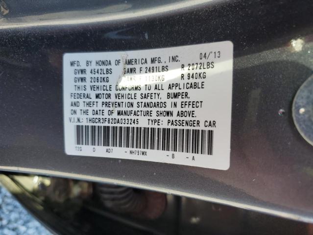 2013 HONDA ACCORD EXL - 1HGCR3F82DA033245