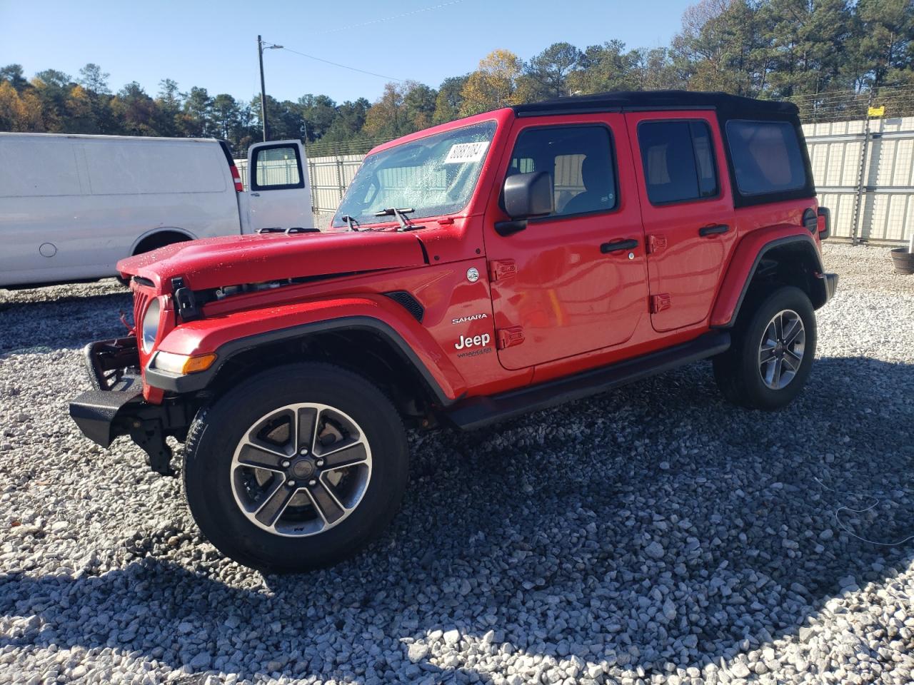  Salvage Jeep Wrangler