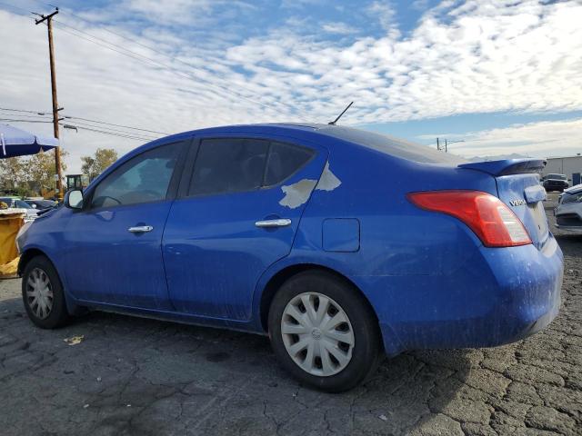 NISSAN VERSA S 2014 blue  gas 3N1CN7APXEL876672 photo #3