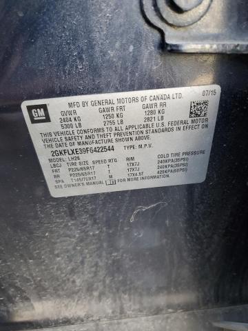 2015 GMC TERRAIN SL - 2GKFLXE39F6422544