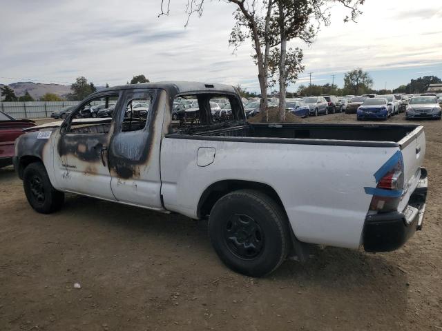 TOYOTA TACOMA ACC 2010 white club cab gas 5TETX4CN6AZ677448 photo #3