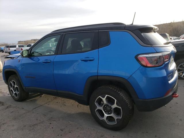 JEEP COMPASS TR 2022 blue  gas 3C4NJDDB6NT124662 photo #3