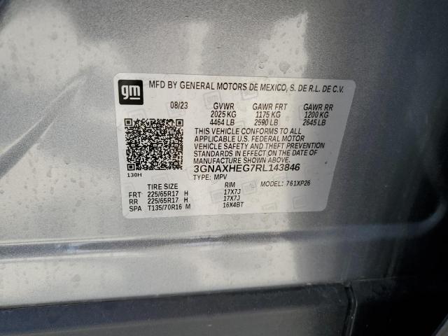 2024 CHEVROLET EQUINOX LS - 3GNAXHEG7RL143846