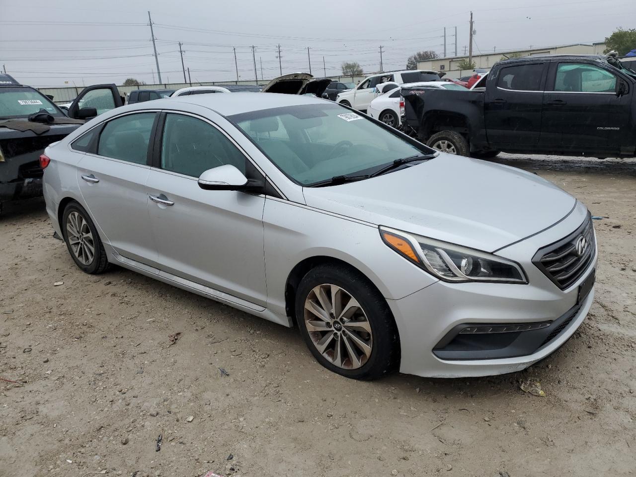 Lot #2962142175 2015 HYUNDAI SONATA SPO