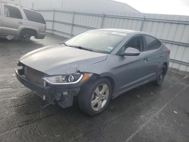 HYUNDAI ELANTRA SE 2018 gray  gas 5NPD84LF3JH295293 photo #1