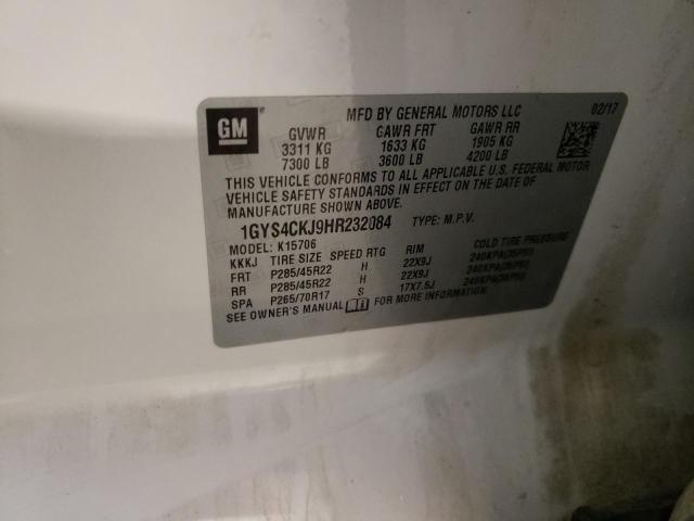 2017 CADILLAC ESCALADE P - 1GYS4CKJ9HR232084