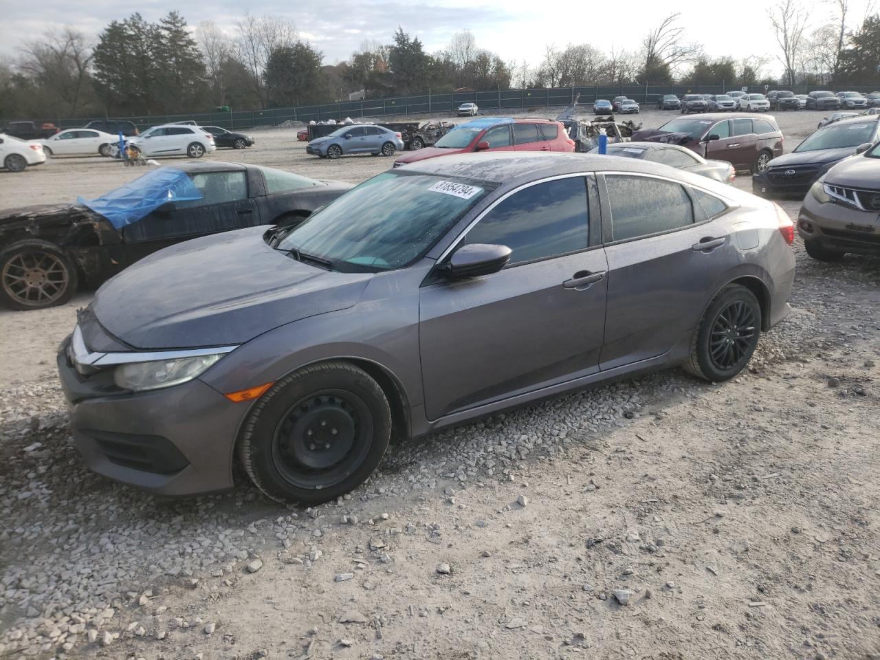 Lot #3028580946 2017 HONDA CIVIC LX