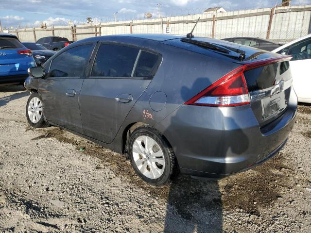 HONDA INSIGHT EX 2012 gray  hybrid engine JHMZE2H72CS003561 photo #3