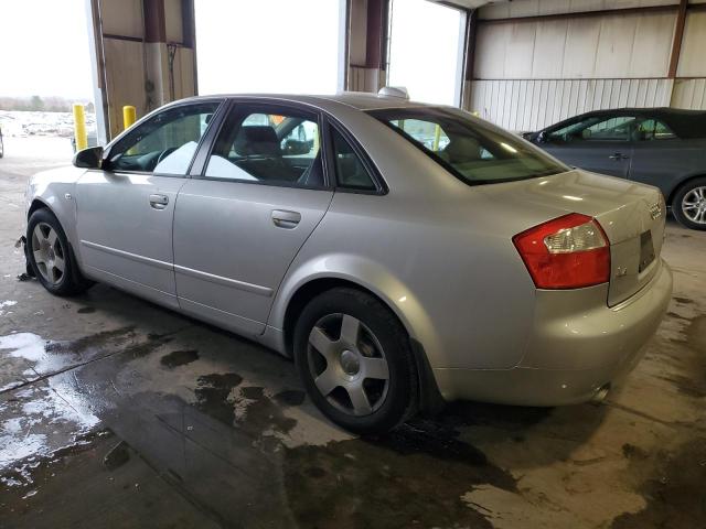 AUDI A4 1.8T QU 2004 silver  gas WAULC68E34A150852 photo #3