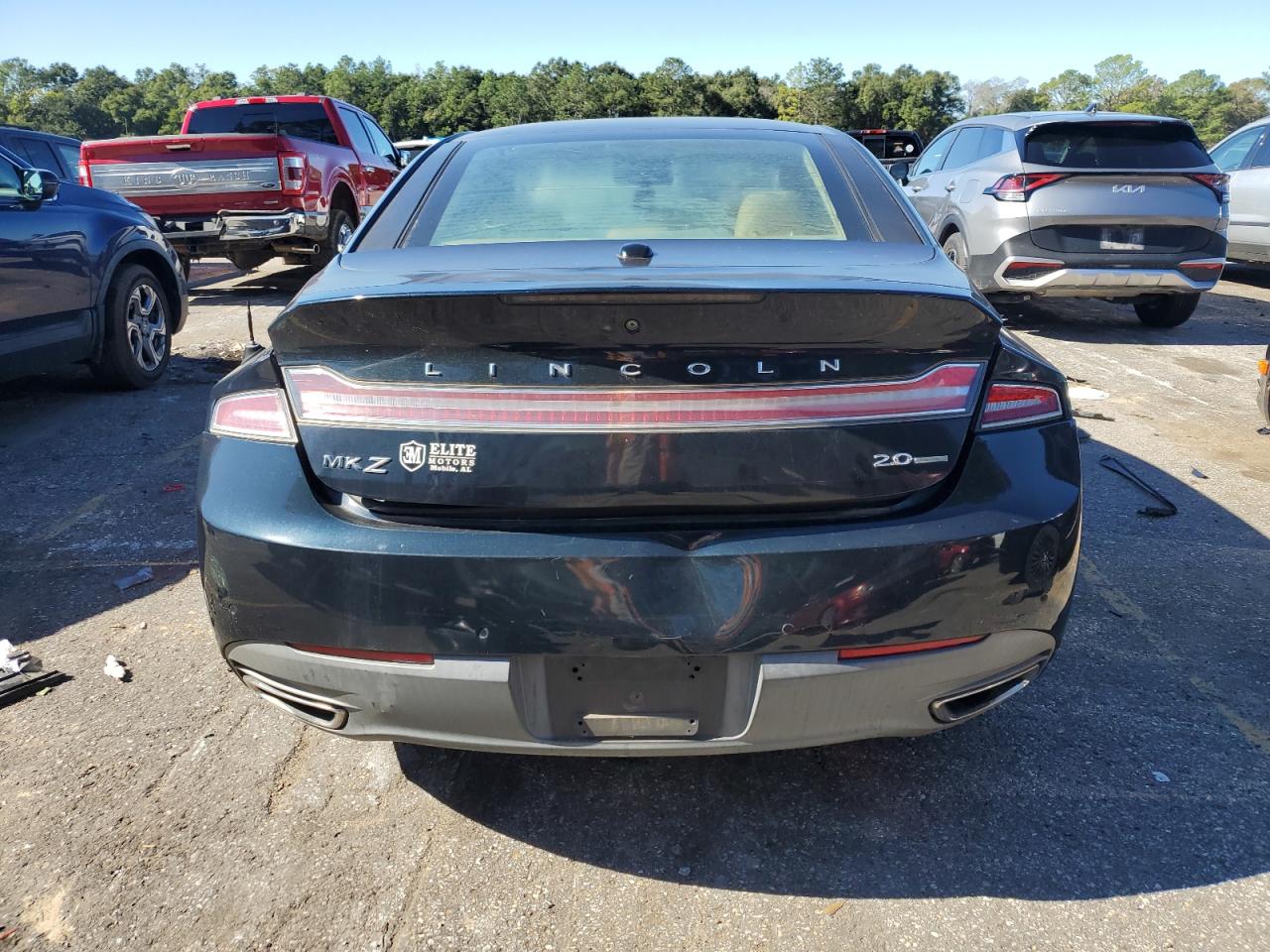 Lot #3020467183 2014 LINCOLN MKZ