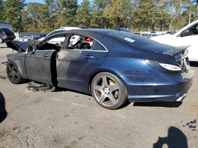 MERCEDES-BENZ CLS 63 AMG 2013 blue  gas WDDLJ7EB3DA084740 photo #3