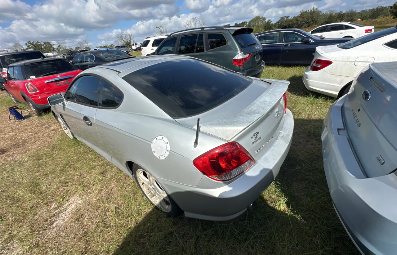 Lot #2976253523 2005 HYUNDAI TIBURON GT