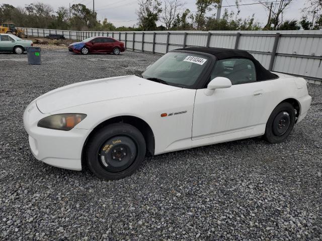 HONDA S2000 2007 white converti gas JHMAP21487S002850 photo #1