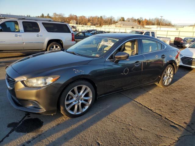 MAZDA 6 TOURING 2016 gray  gas JM1GJ1V57G1484579 photo #1