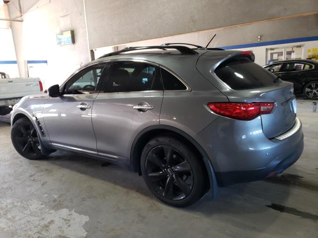 INFINITI QX70 2016 gray  gas JN8CS1MW5GM751887 photo #3