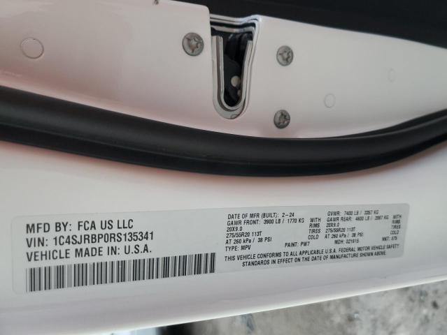 2024 JEEP WAGONEER L 1C4SJRBP0RS135341