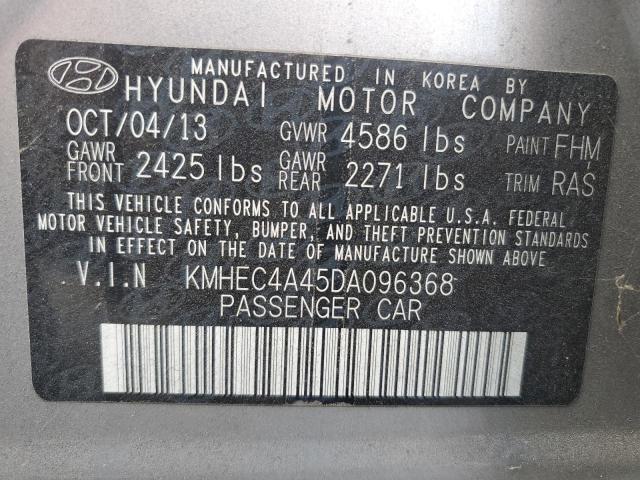 VIN KMHEC4A45DA096368 2013 Hyundai Sonata, Hybrid no.12