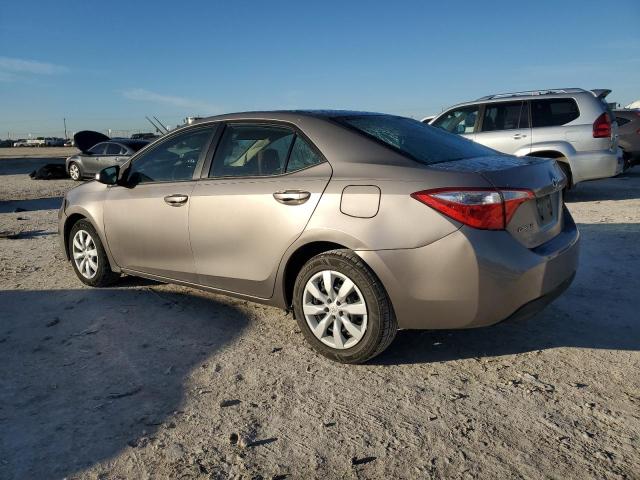 TOYOTA COROLLA L 2014 gray sedan 4d gas 5YFBURHEXEP162359 photo #3