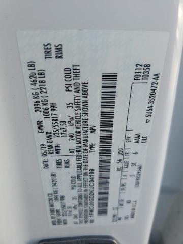 2019 FORD ESCAPE SE 1FMCU0GD2KUC04199