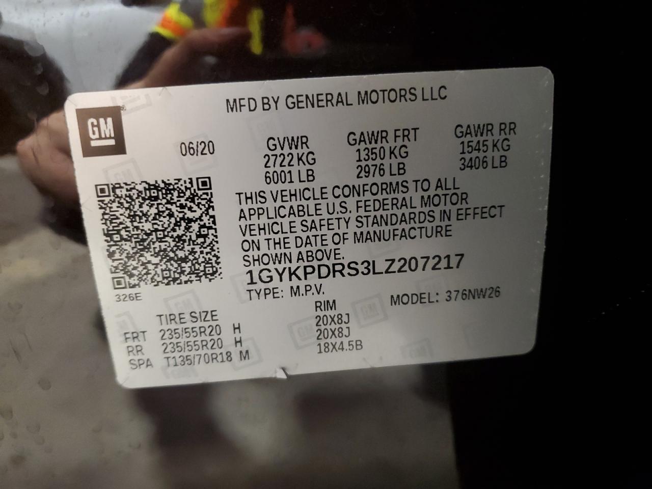 Lot #3049555692 2020 CADILLAC XT6 PREMIU