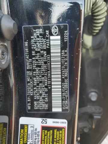 2018 TOYOTA CAMRY L - 4T1B11HK8JU083393