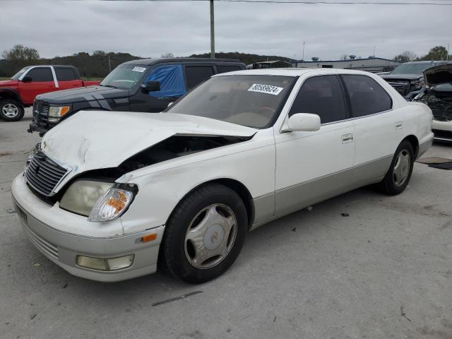 LEXUS LS 400 1998 white sedan 4d gas JT8BH28F5W0130899 photo #1