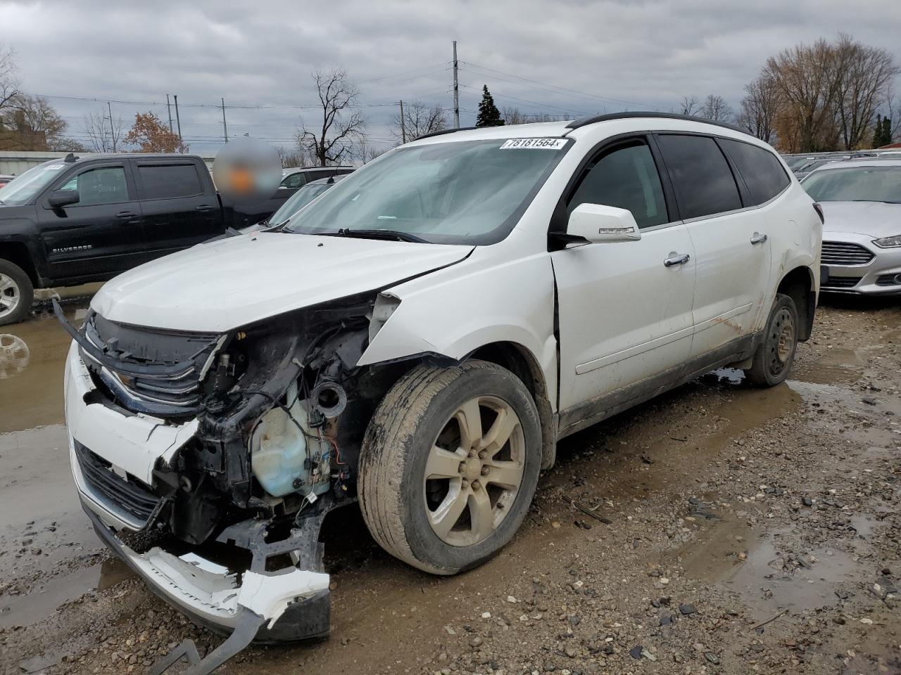 Lot #3024435534 2017 CHEVROLET TRAVERSE L