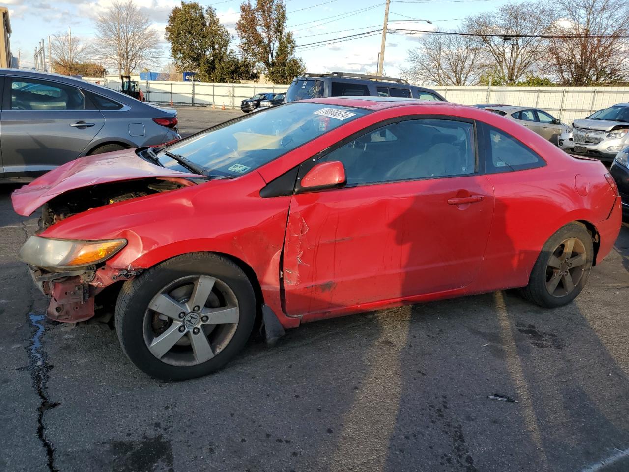 Lot #2988470812 2007 HONDA CIVIC EX