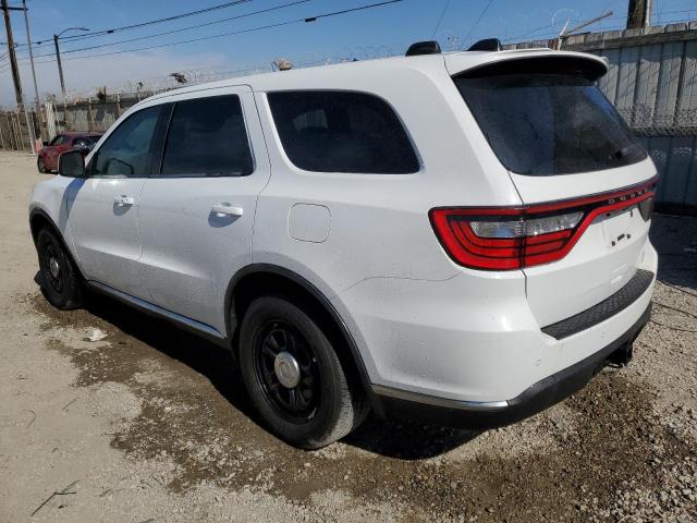 DODGE DURANGO PU 2021 white  flexible fuel 1C4RDJFGXMC792099 photo #3