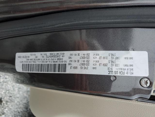 2019 DODGE GRAND CARA - 2C4RDGBGXKR547722