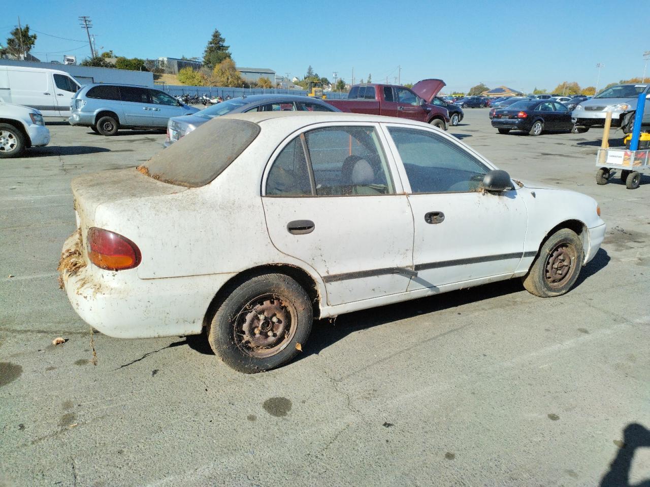 Lot #2982159086 1997 HYUNDAI ACCENT