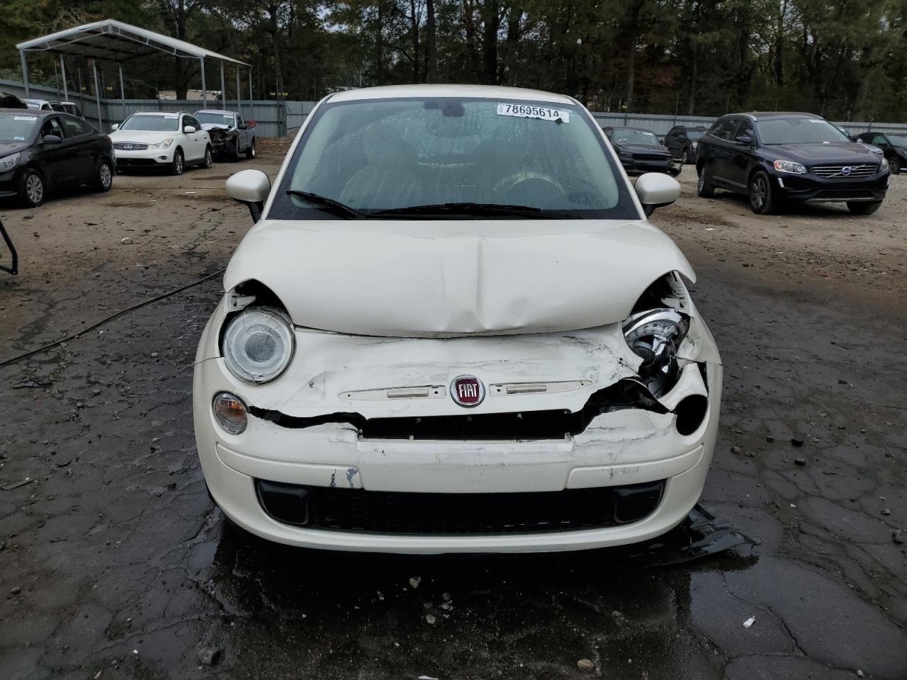 Lot #3006389147 2016 FIAT 500 EASY