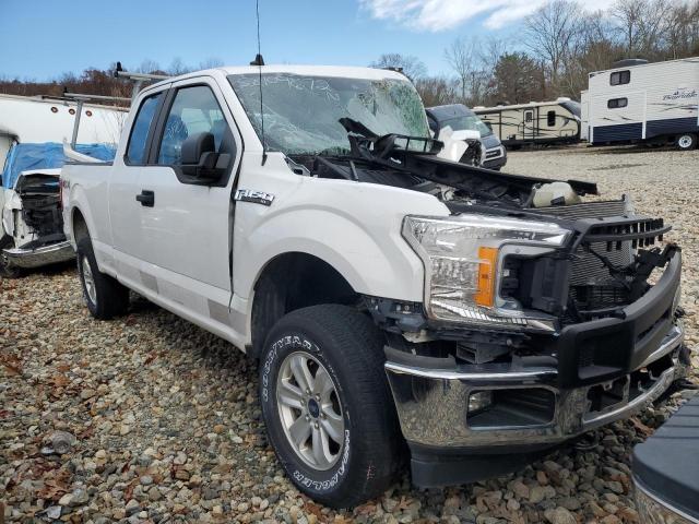 FORD F150 SUPER 2020 white  gas 1FTEX1EB9LFA31704 photo #1