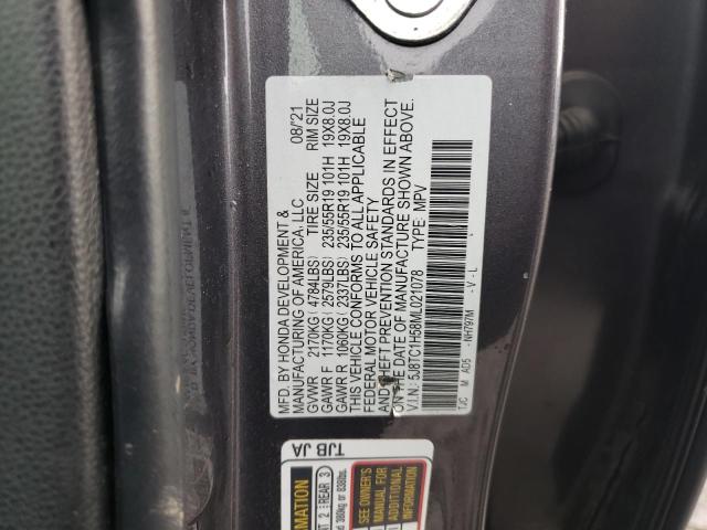 2021 ACURA RDX TECHNO - 5J8TC1H58ML021078