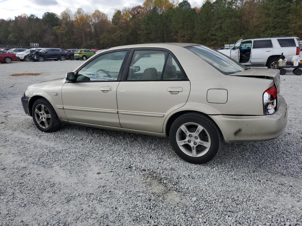 Lot #3024701602 2003 MAZDA PROTEGE DX