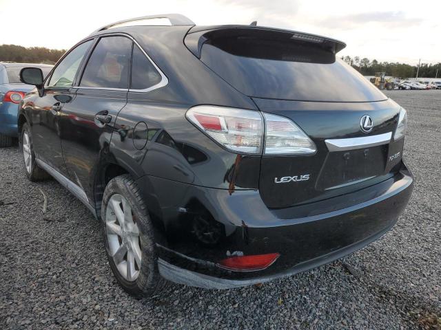 LEXUS RX 350 2010 black  gas 2T2ZK1BA3AC010411 photo #3