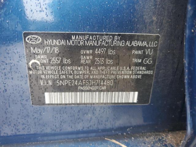 2018 HYUNDAI SONATA SE - 5NPE24AF5JH714480